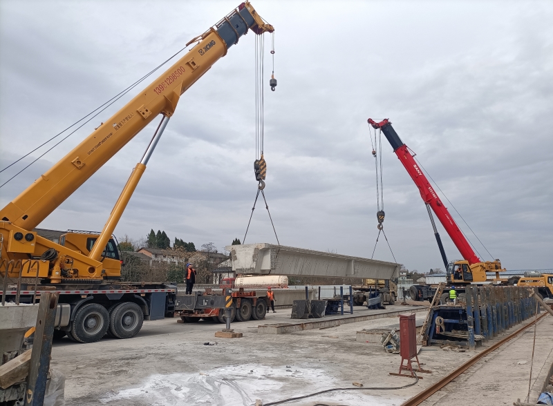 長虹初起，可堪臥波——廣元市擺宴壩嘉陵江大橋（昭化連接線）工程建設(shè)側(cè)記